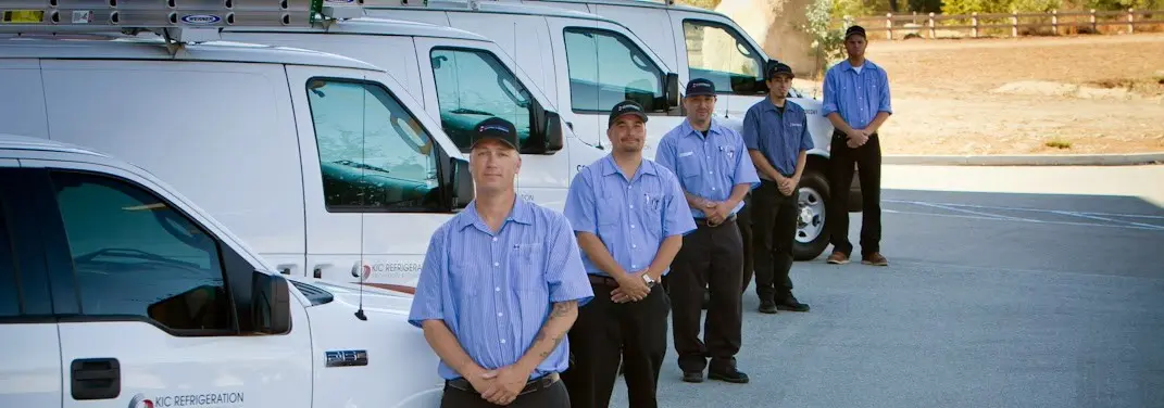 KIC Refrigeration crew ready for Mini Split Repair jobs across South El Monte
